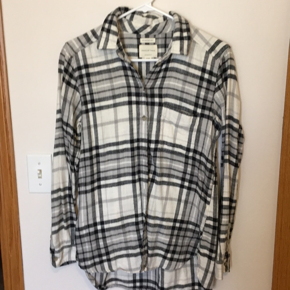 American eagle amazingly soft flannel shirt